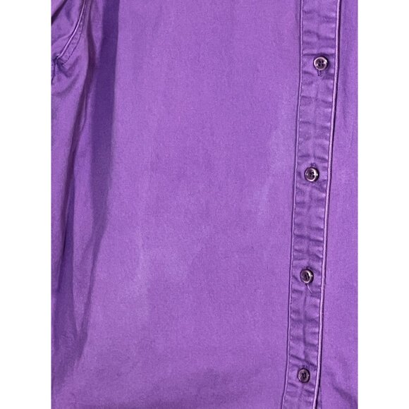 Vintage Disney Dwarf Embroidery Shirt M Purple Theme Park Classic Retro - Picture 12 of 12